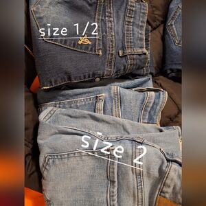 Women's Skinny Jeans in Dark and Light Blue MULTIPLE PAIRS